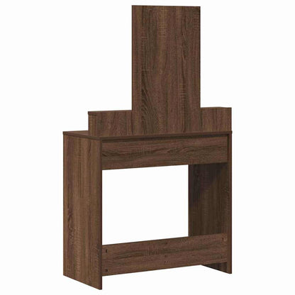 Dressing Table Brown Oak 79 x 41 x 140 cm Engineered wood