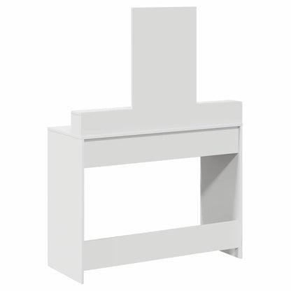 Dressing Table White 100 x 41 x 140 cm Engineered Wood