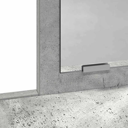 Dressing Table Concrete grey 100 x 41 x 140 cm Engineered wood
