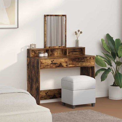 Dressing Table Smoked oak 100 x 41 x 140 cm Engineered wood