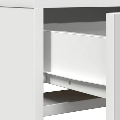 Dressing Table White 50 x 41 x 140 cm Engineered Wood
