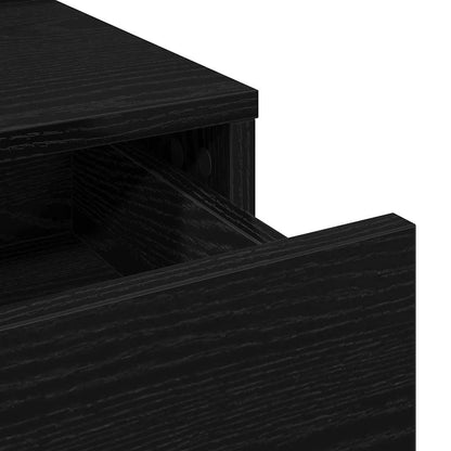 Dressing Table Black 50 x 41 x 140 cm Engineered Wood