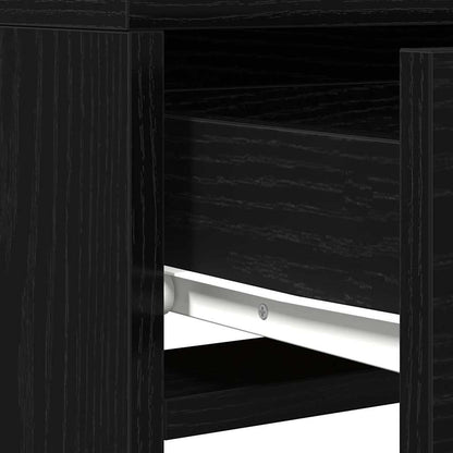 Dressing Table Black 50 x 41 x 140 cm Engineered Wood
