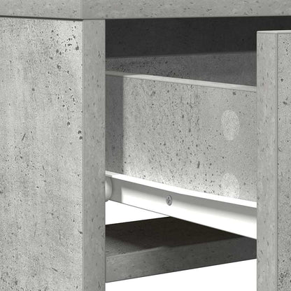 Dressing Table Grey 50 x 41 x 140 cm Engineered Wood