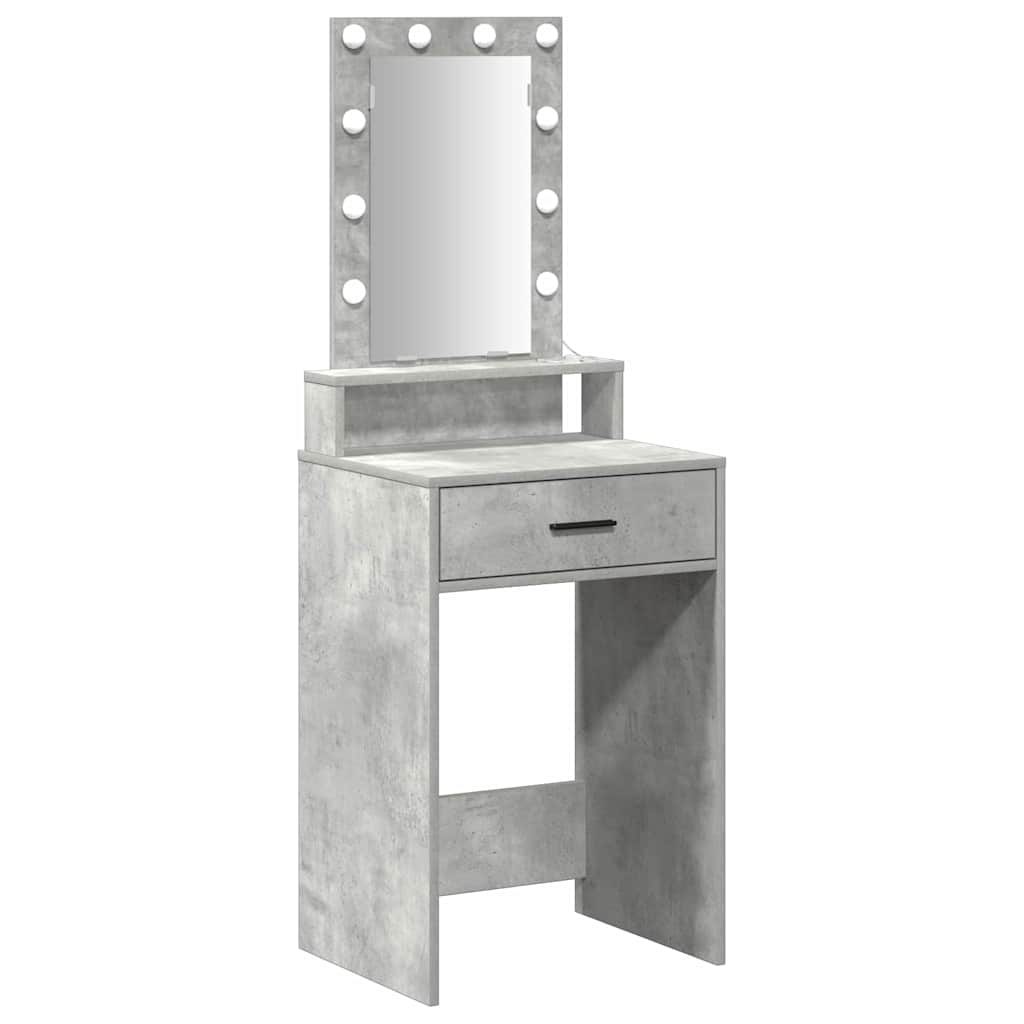 Dressing Table Grey 50 x 41 x 140 cm Engineered Wood