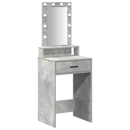 Dressing Table Grey 50 x 41 x 140 cm Engineered Wood