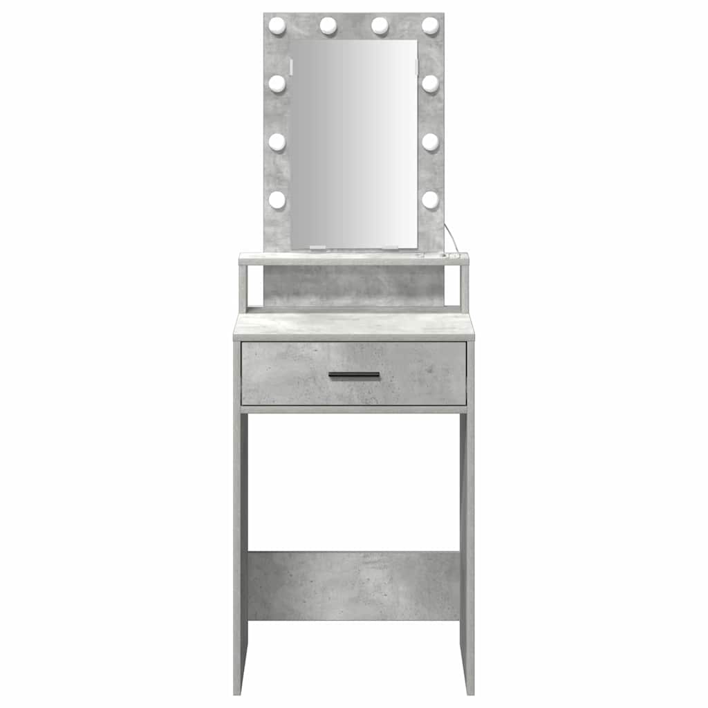 Dressing Table Grey 50 x 41 x 140 cm Engineered Wood