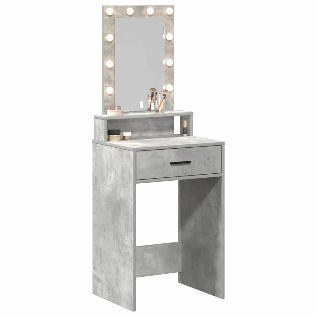 Dressing Table Grey 50 x 41 x 140 cm Engineered Wood