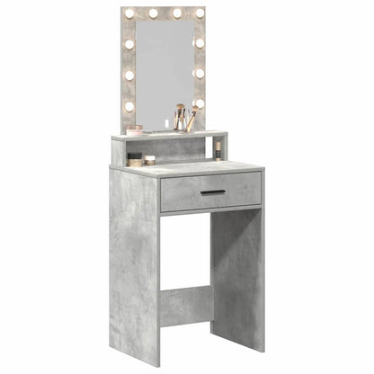 Dressing Table Grey 50 x 41 x 140 cm Engineered Wood