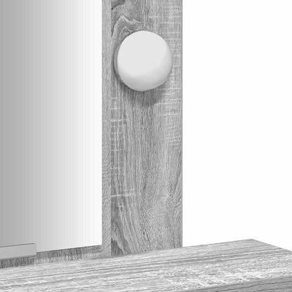 Dressing Table Grey 50 x 41 x 140 cm Engineered Wood