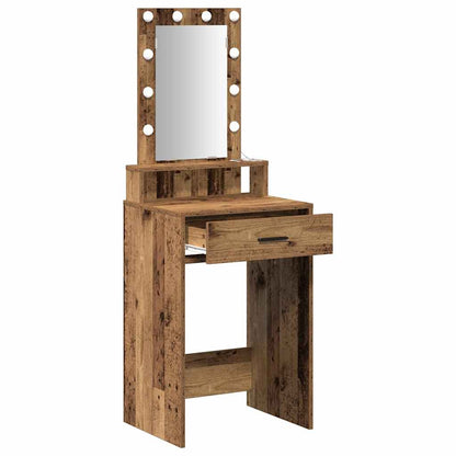 Dressing Table Brown 50 x 41 x 140 cm Engineered Wood