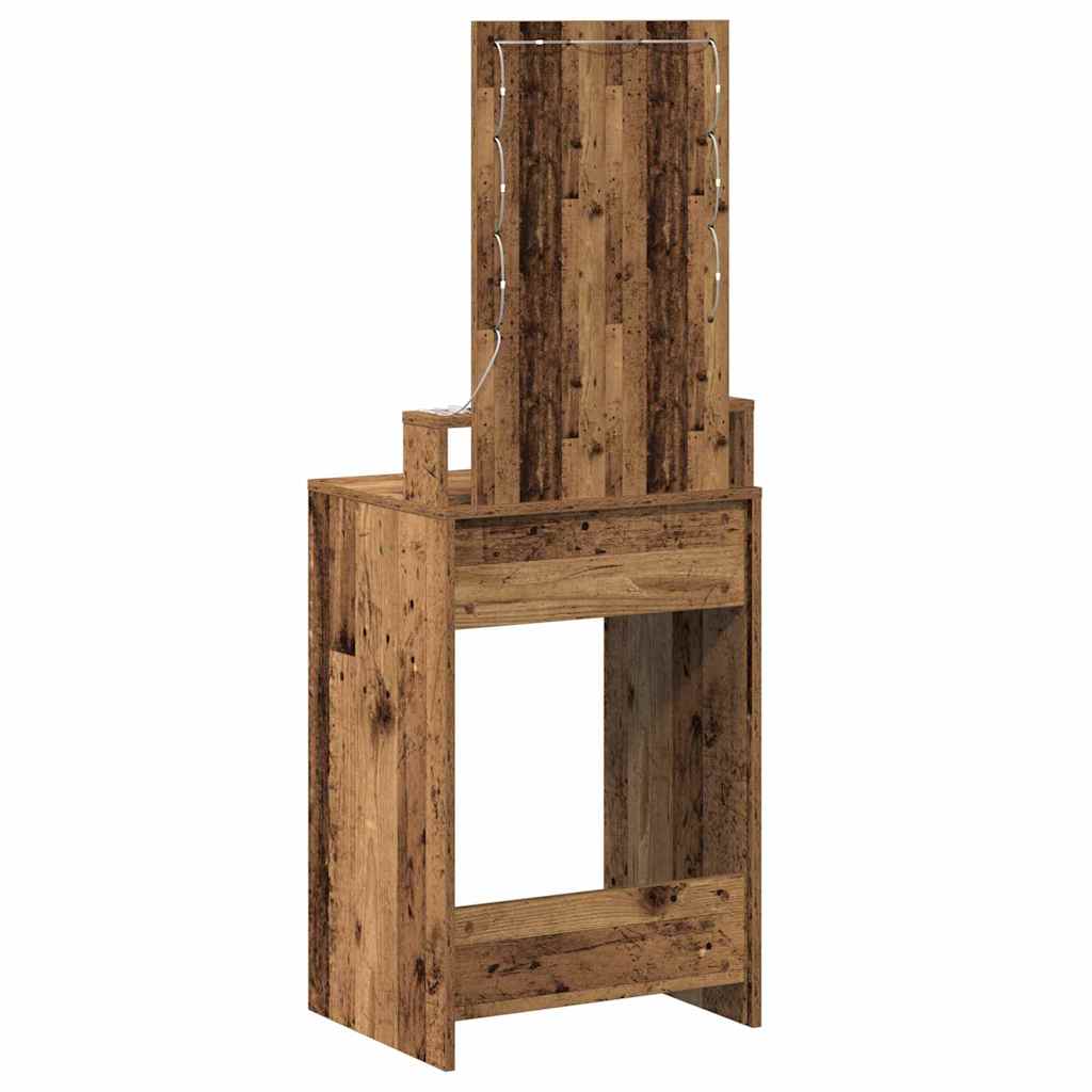 Dressing Table Brown 50 x 41 x 140 cm Engineered Wood