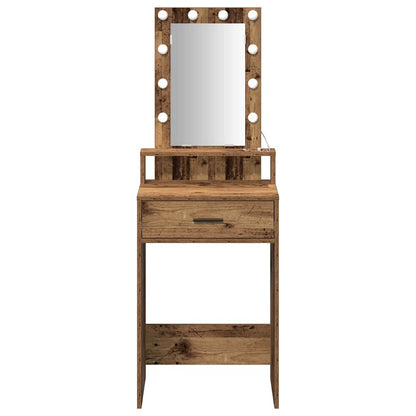 Dressing Table Brown 50 x 41 x 140 cm Engineered Wood