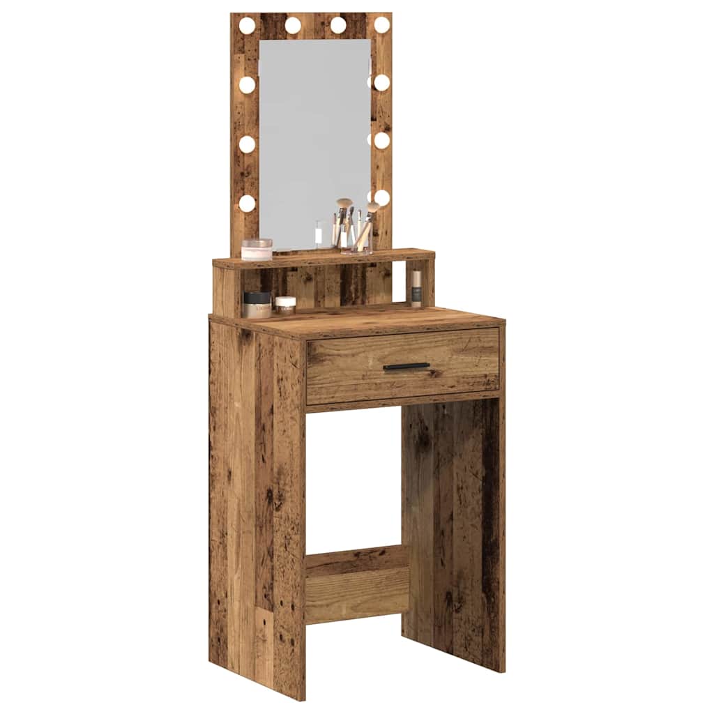 Dressing Table Brown 50 x 41 x 140 cm Engineered Wood