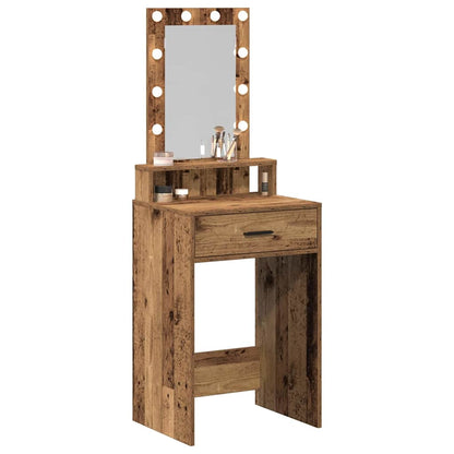 Dressing Table Brown 50 x 41 x 140 cm Engineered Wood