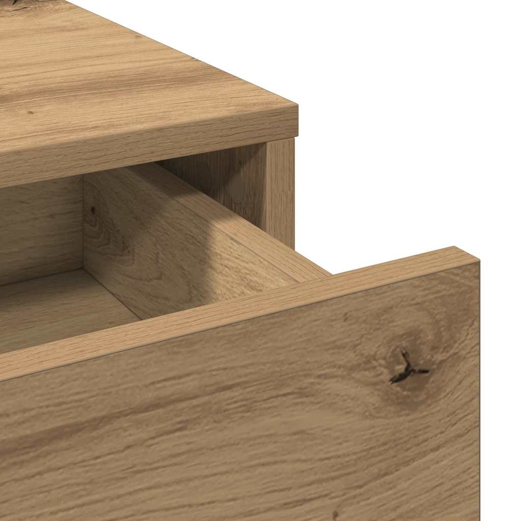 Dressing Table Brown 50 x 41 x 140 cm Engineered Wood