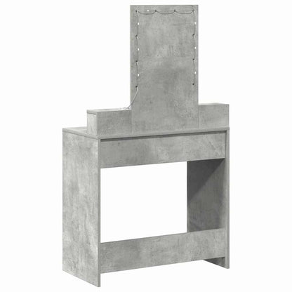 Dressing Table Grey 79 x 41 x 140 cm Engineered Wood
