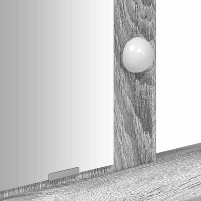 Dressing Table Grey 79 x 41 x 140 cm Engineered Wood