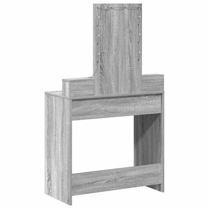 Dressing Table Grey 79 x 41 x 140 cm Engineered Wood