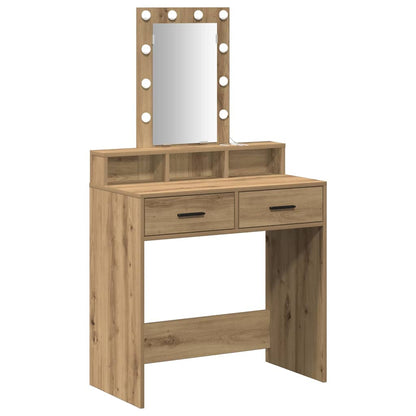 Dressing Table Brown 79 x 41 x 140 cm Engineered Wood