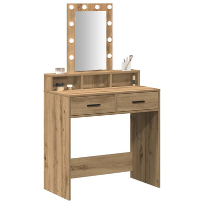 Dressing Table Brown 79 x 41 x 140 cm Engineered Wood