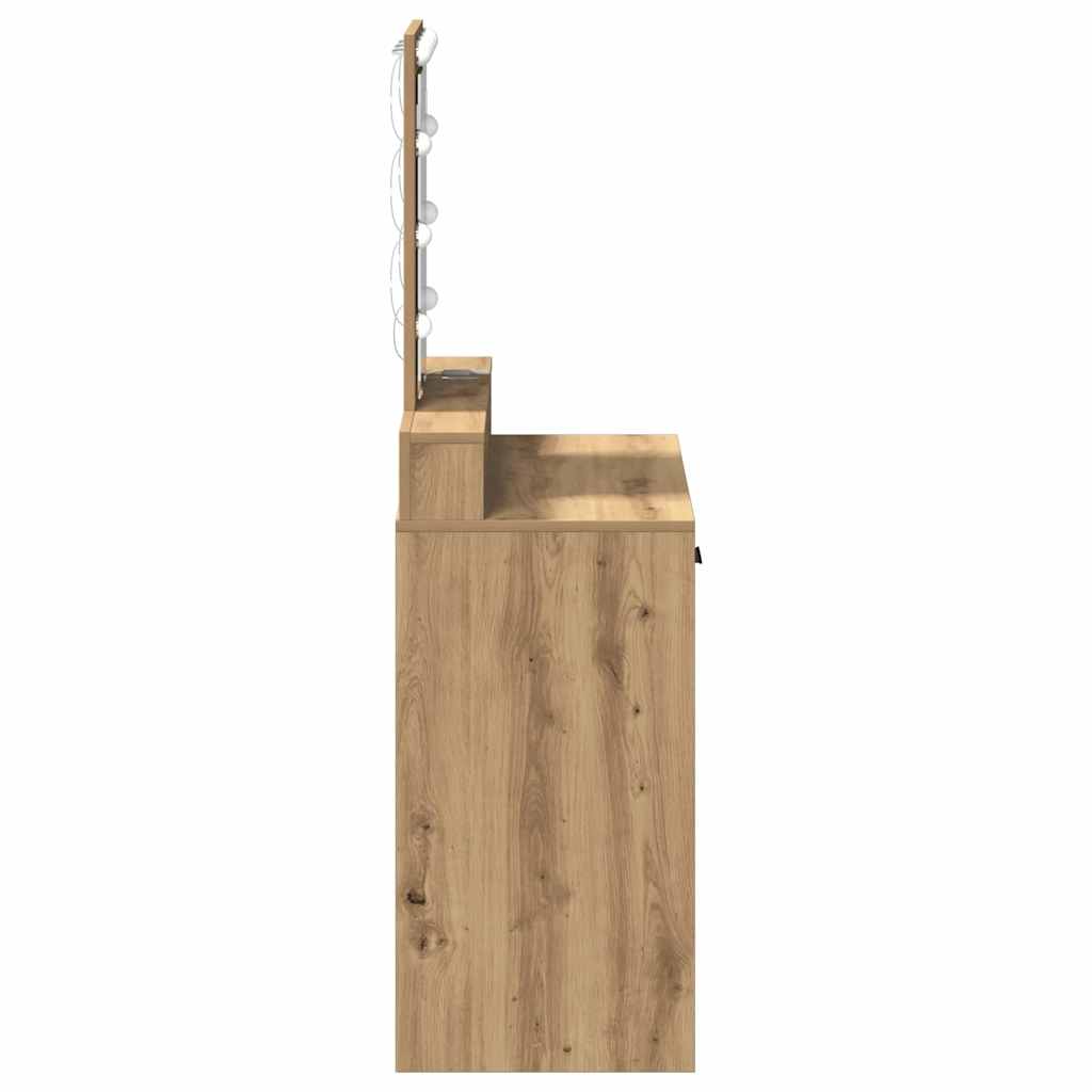 Dressing Table Brown 79 x 41 x 140 cm Engineered Wood