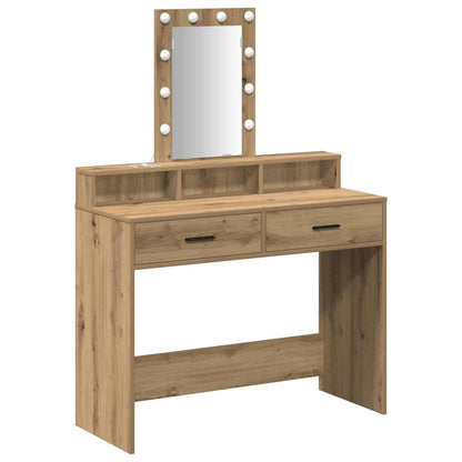 Dressing Table Brown 100 x 41 x 140 cm Engineered Wood