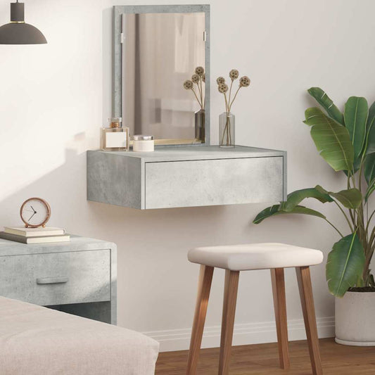 Dressing Table Grey 60 x 40 x 70 cm Engineered Wood