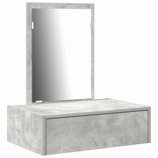 Dressing Table Grey 60 x 40 x 70 cm Engineered Wood