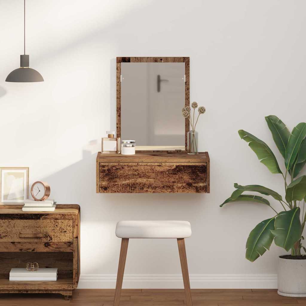 Dressing Table Brown 60 x 40 x 70 cm Engineered wood