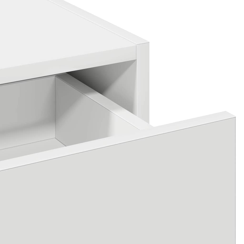 Dressing Table White 83 x 40 x 70 cm Engineered Wood