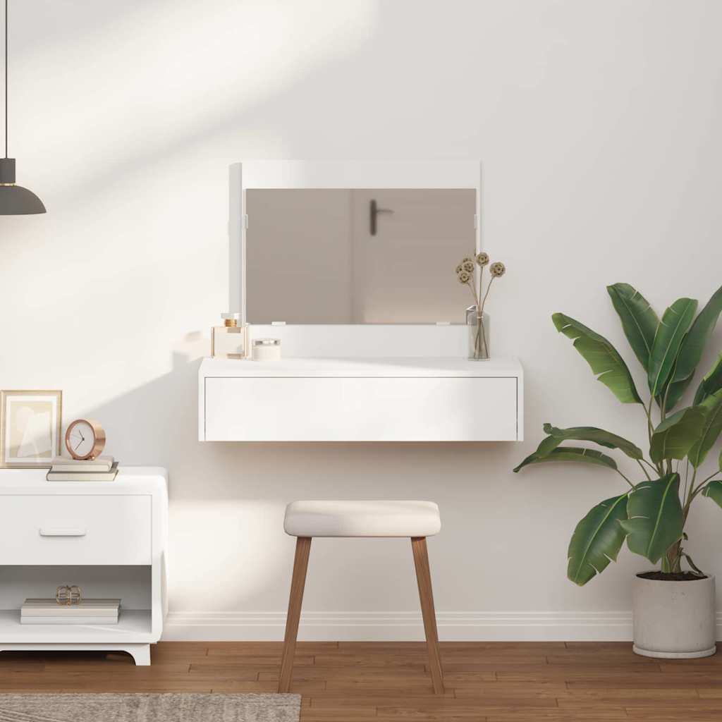 Dressing Table White 83 x 40 x 70 cm Engineered Wood