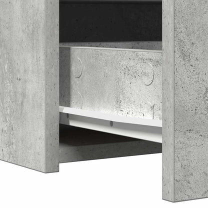 Dressing Table with Drawer Grey 83 x 40 x 70 cm Engineered Wood
