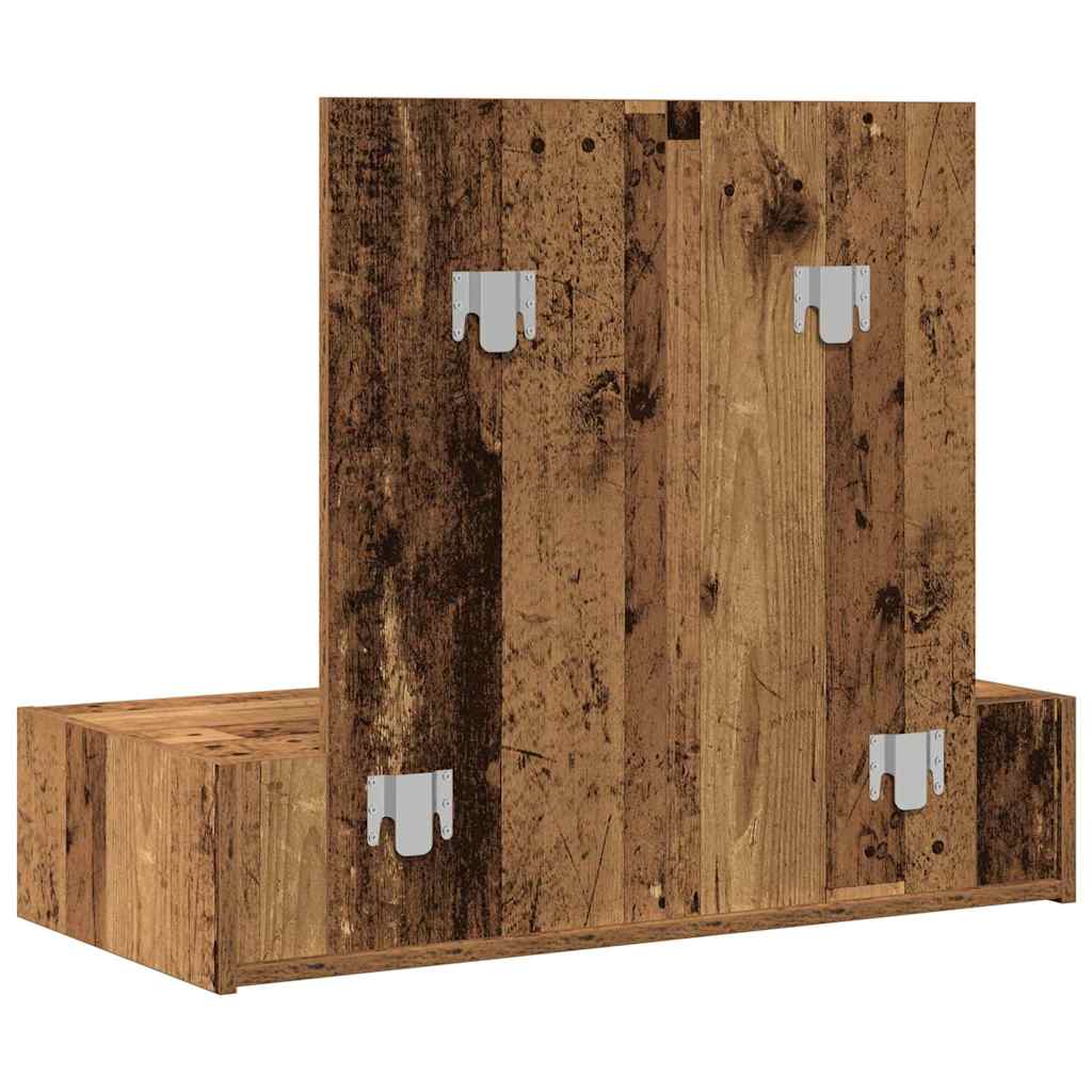 Dressing Table Brown 83 x 40 x 70 cm Engineered wood