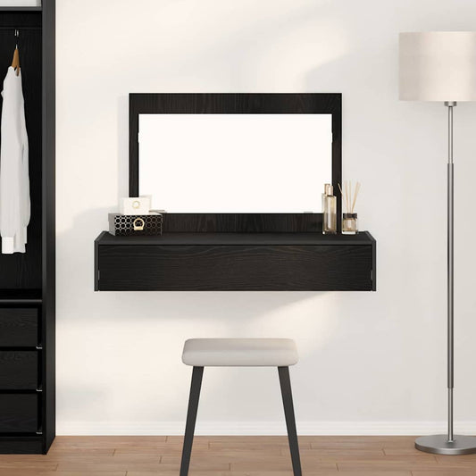 Dressing Table Black 100 x 40 x 70 cm Engineered wood