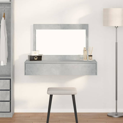Dressing Table Grey 100 x 40 x 70 cm Engineered wood
