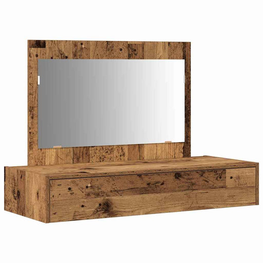 Dressing Table Brown 100 x 40 x 70 cm Engineered wood
