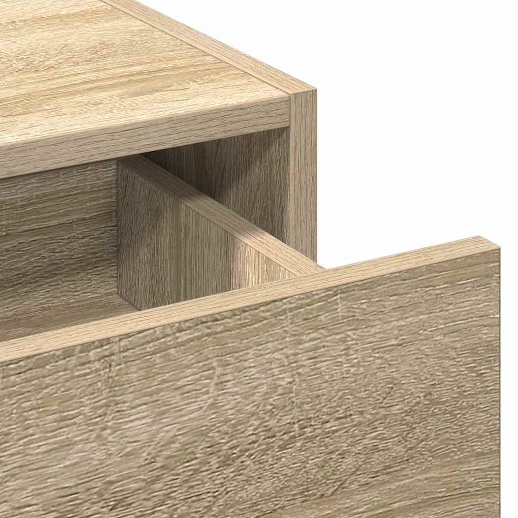 Dressing Table Brown 60 x 40 x 70 cm Engineered Wood
