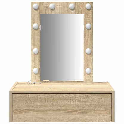Dressing Table Brown 60 x 40 x 70 cm Engineered Wood