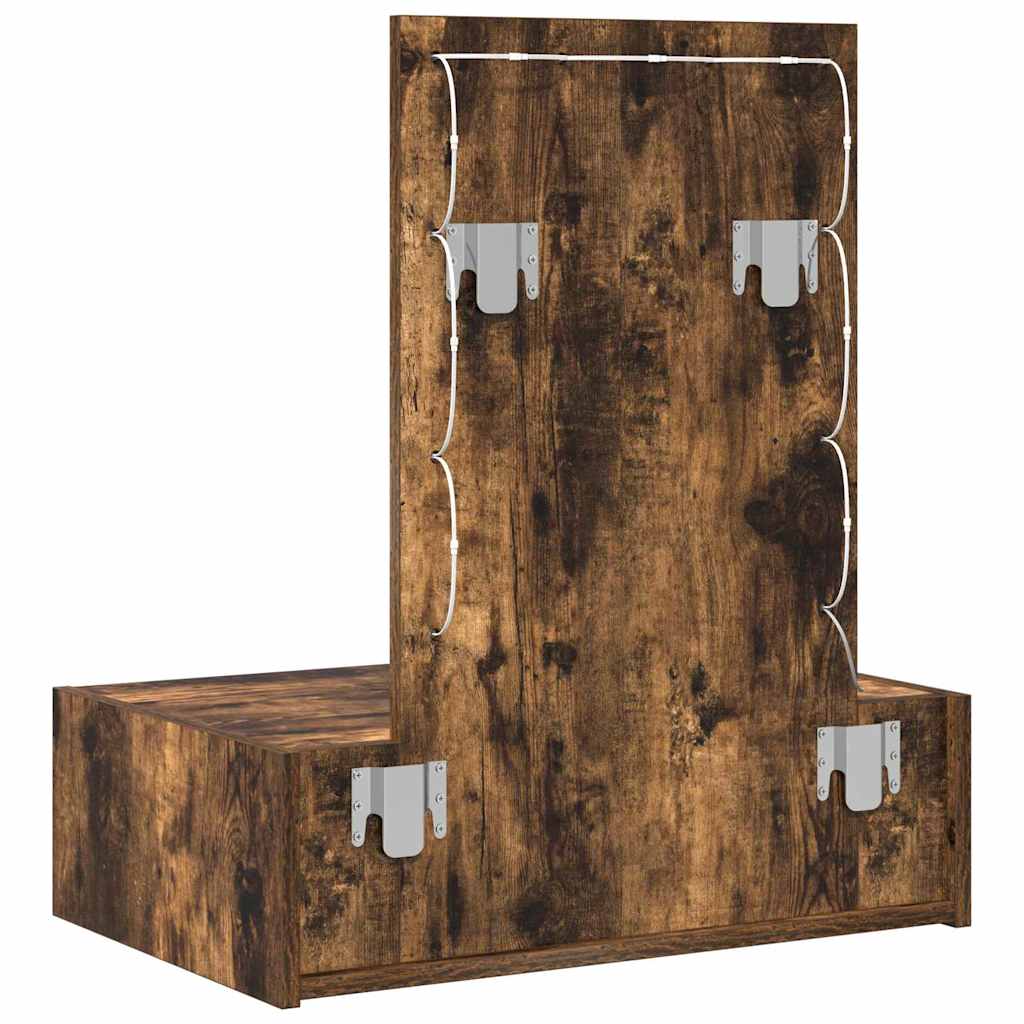 Dressing Table Brown 60 x 40 x 70 cm Engineered Wood