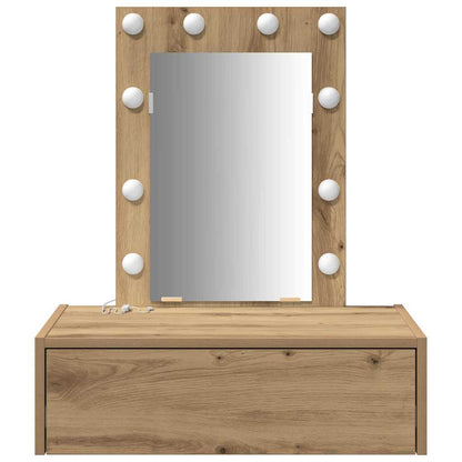 Dressing Table Brown 60 x 40 x 70 cm Engineered Wood