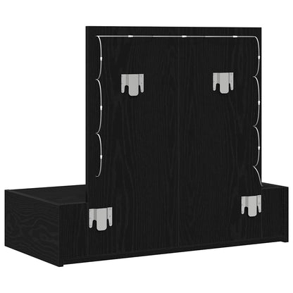Dressing Table Black 83 x 40 x 70 cm Engineered Wood