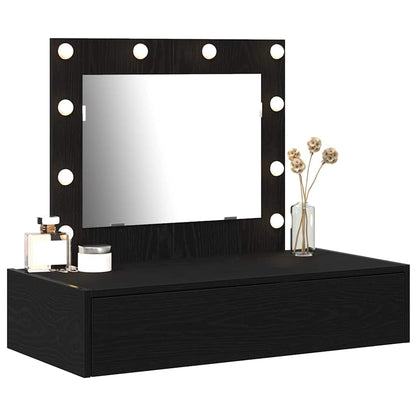 Dressing Table Black 83 x 40 x 70 cm Engineered Wood