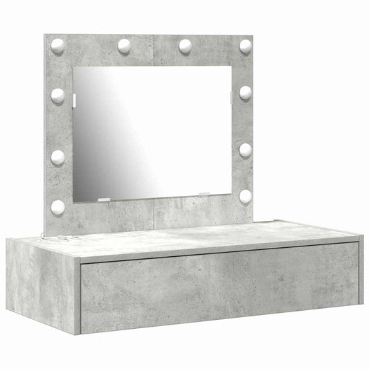 Dressing Table Grey 83 x 40 x 70 cm Engineered Wood
