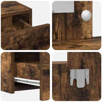 Dressing Table Brown 83 x 40 x 70 cm Engineered Wood