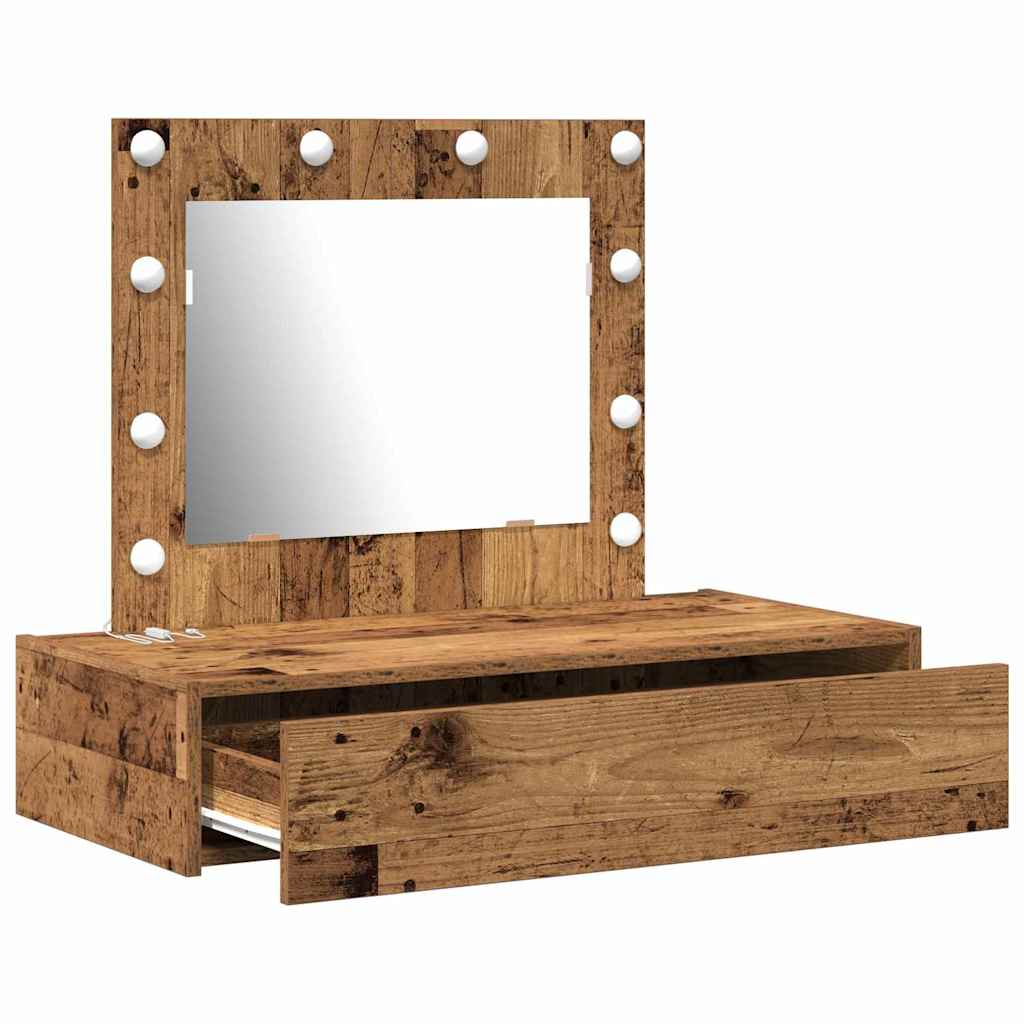 Dressing Table Brown 83 x 40 x 70 cm Engineered Wood