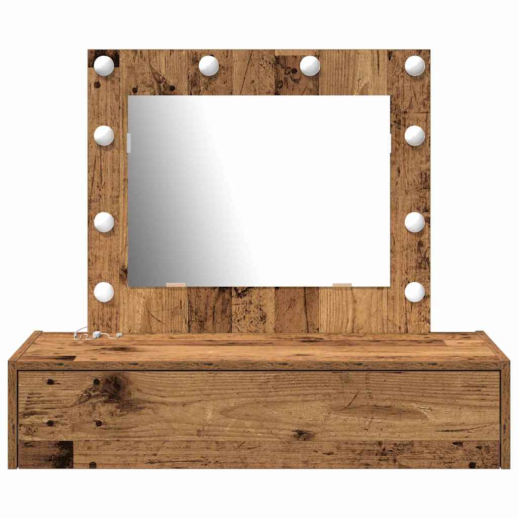 Dressing Table Brown 83 x 40 x 70 cm Engineered Wood