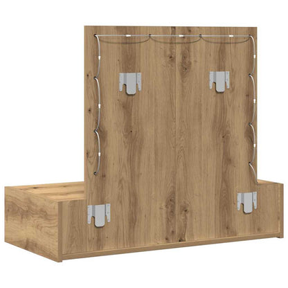 Dressing Table Brown 83 x 40 x 70 cm Engineered Wood