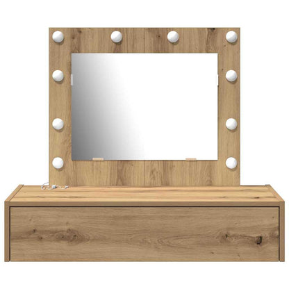 Dressing Table Brown 83 x 40 x 70 cm Engineered Wood