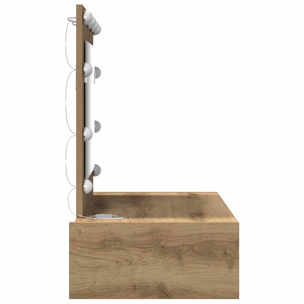 Dressing Table Brown 83 x 40 x 70 cm Engineered Wood